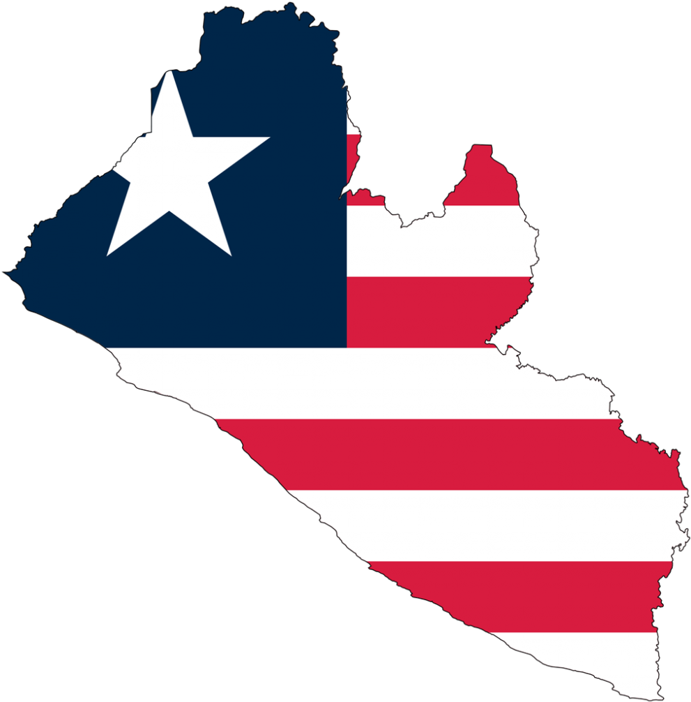 Flag Map Of Liberia - Liberian Tattoo Designs - Free Transparent PNG Clipart Images Download. - Transparent PNG Free Download