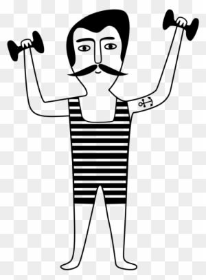 Strongman By Ingela P - Tattoo - Free Transparent PNG Clipart Images Download. - Tattoo Transparent PNG Free Download