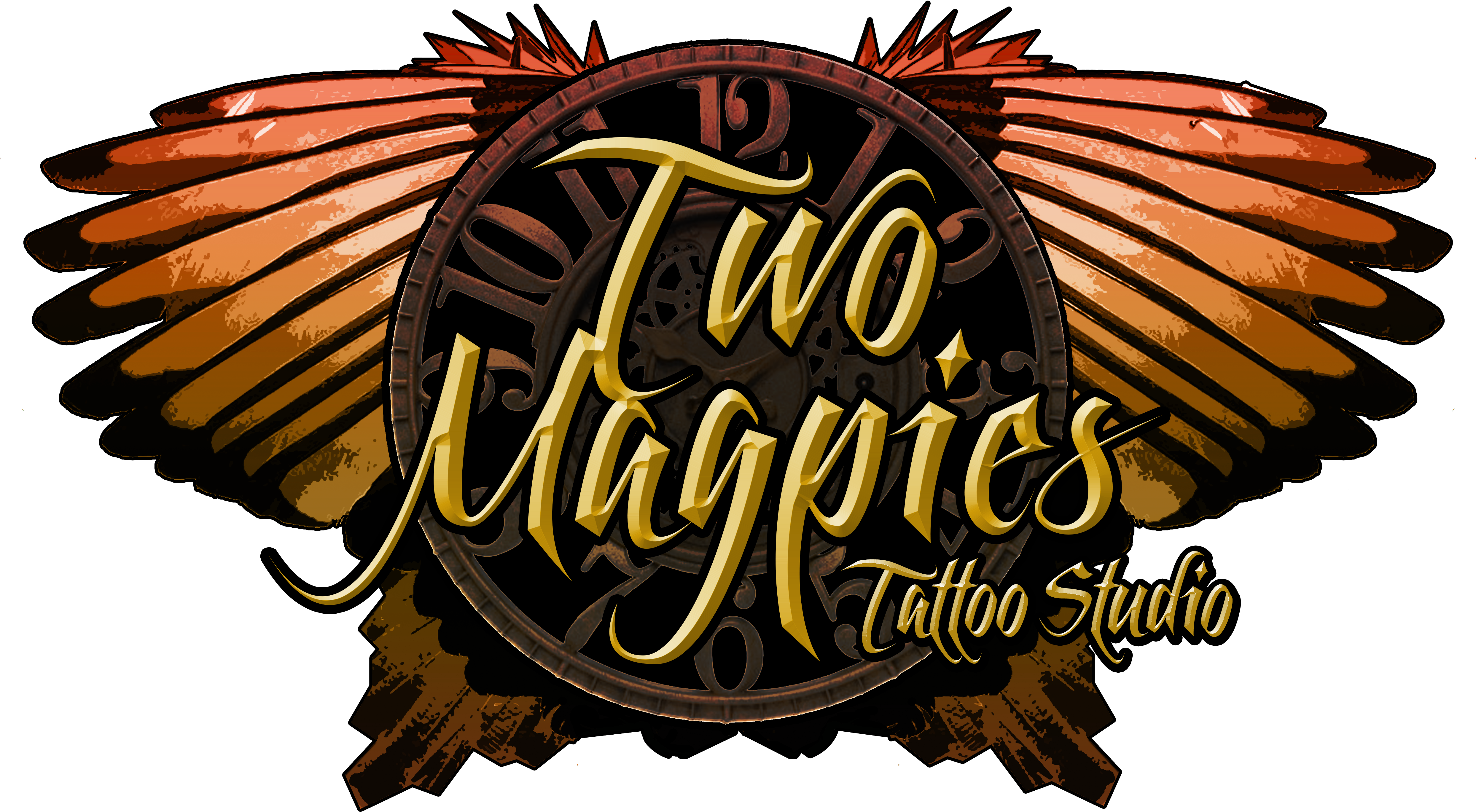 Two Magpies Tattoo Studio - Two Magpies Tattoo Studio - Free Transparent PNG Clipart Images Download. - Transparent PNG Free Download