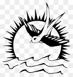 Drawn Sparrow Traditional - Old School Tattoo Swallow - Free Transparent PNG Clipart Images Download. - Transparent PNG Free Download