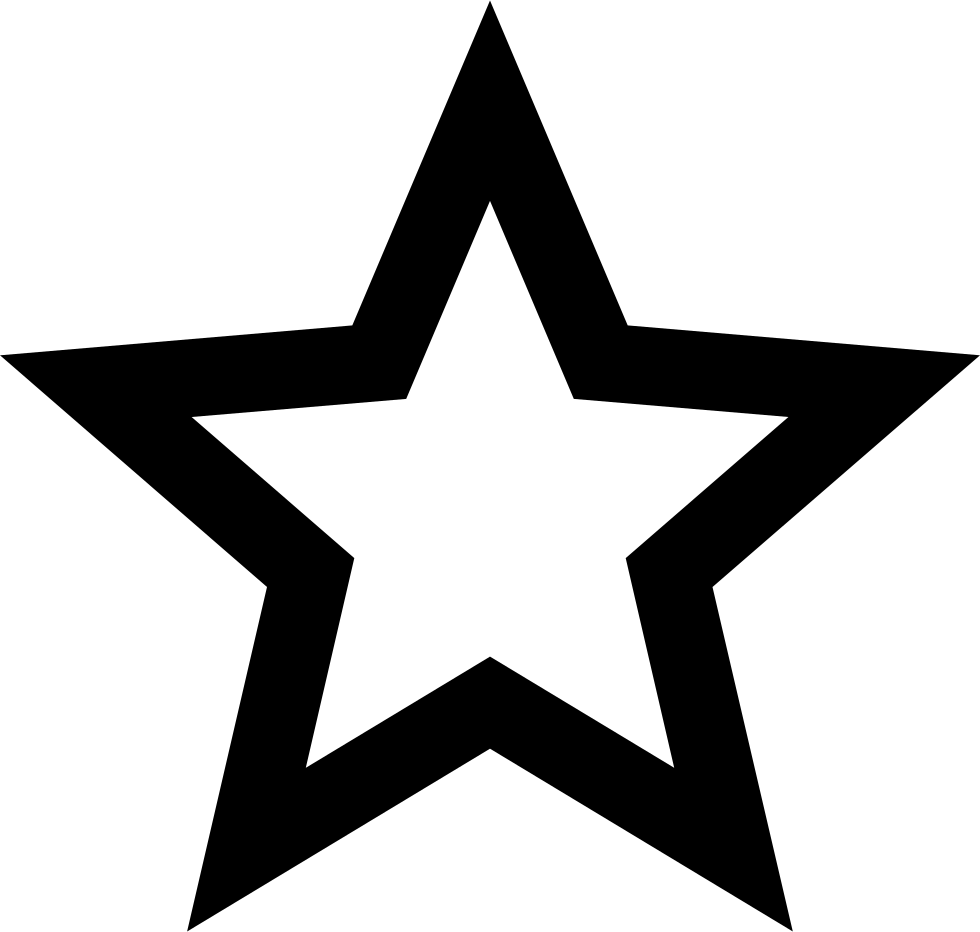 Material Star Outline Comments - Black Star Design Tattoos - Free Transparent PNG Clipart Images Download. - Transparent PNG Free Download