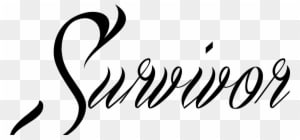 Breast Cancer Survivor Tattoo - Strength And Honor Tattoo - Free Transparent PNG Clipart Images Download. - Transparent PNG Free Download