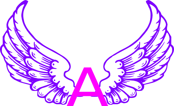 Letter A With Wings Tattoo - Free Transparent PNG Clipart Images Download. - Transparent PNG Free Download