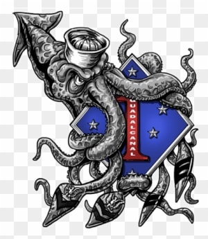 Hospital Corpsman Junior Enlisted Association 1st Mardiv - 1st Marine Division Tattoo Tattoo - Free Transparent PNG Clipart Images Download. - Tattoo Transparent PNG Free Download