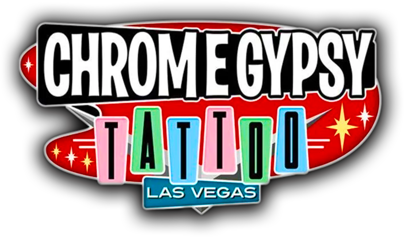 The First Of Las Vegas - Chrome Gypsy Tattoo Vegas - Free Transparent PNG Clipart Images Download. - Transparent PNG Free Download