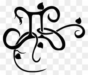 Camp Svg Happy Camper - Aquarius And Gemini Tattoo - Free Transparent PNG Clipart Images Download. - Transparent PNG Free Download