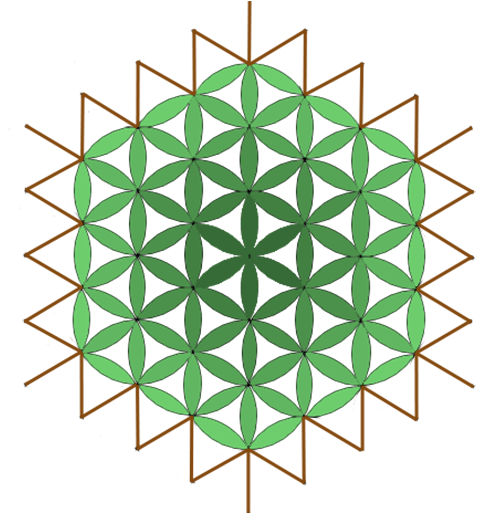 Hammock Hangout - Color Flower Of Life Tattoo - Free Transparent PNG Clipart Images Download. - Transparent PNG Free Download