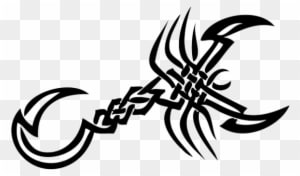 Scorpion Tattoo Simple - Scorpio Tattoos Tribal - Free Transparent PNG Clipart Images Download. - Transparent PNG Free Download