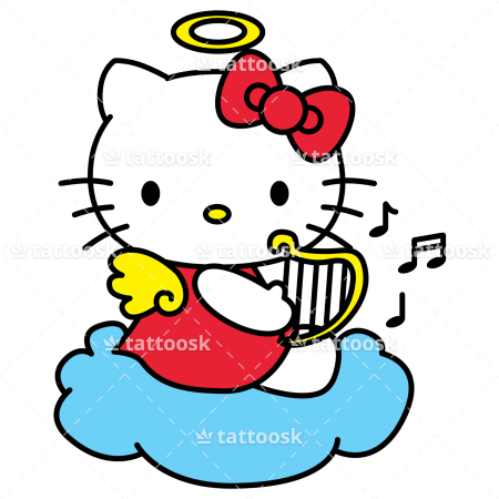 Hello Kitty Angel Tattoos For Girls Clipart - Hello Kitty Angel Png - Free Transparent PNG Clipart Images Download. - Transparent PNG Free Download