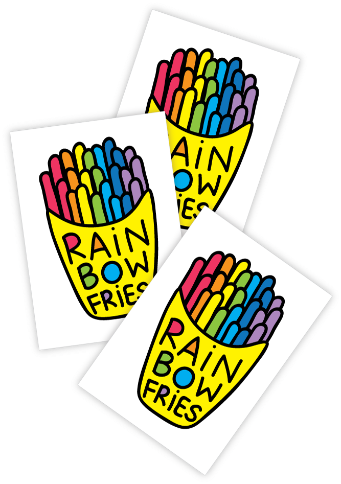 High Quality Temporary Tattoos With Oh So Yummy Rainbow - High Quality Temporary Tattoos With Oh So Yummy Rainbow - Free Transparent PNG Clipart Images Download. - Transparent PNG Free Download