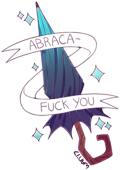 Umbra Staff Tattoo Design - Adventure Zone Abraca Fuck You - Free Transparent PNG Clipart Images Download. - Transparent PNG Free Download