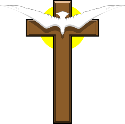Awesome Ideas Cross And Dove Image Over Christart Com - Cross Clip Art - Free Transparent PNG Clipart Images Download. - Transparent PNG Free Download