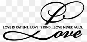 Love Is Patient Love Is Kind Bible Verse Tattoos Image - Hilton Head Lakes Logo - Free Transparent PNG Clipart Images Download. - Transparent PNG Free Download