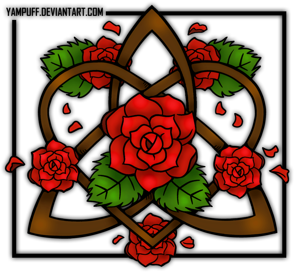 Rose Tattoo Png Transparent Free Images Only - Celtic Rose Transparent Png - Free Transparent PNG Clipart Images Download. - Transparent PNG Free Download