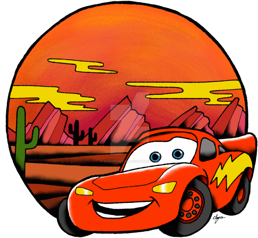 Lightning Mcqueen By Supercheyne - Lightning Mcqueen - Free Transparent PNG Clipart Images Download. - Transparent PNG Free Download