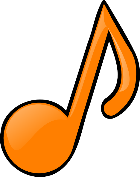 Awesome Idea Musical Note Images Orange Clip Art At - Note Clipart - Free Transparent PNG Clipart Images Download. - Transparent PNG Free Download