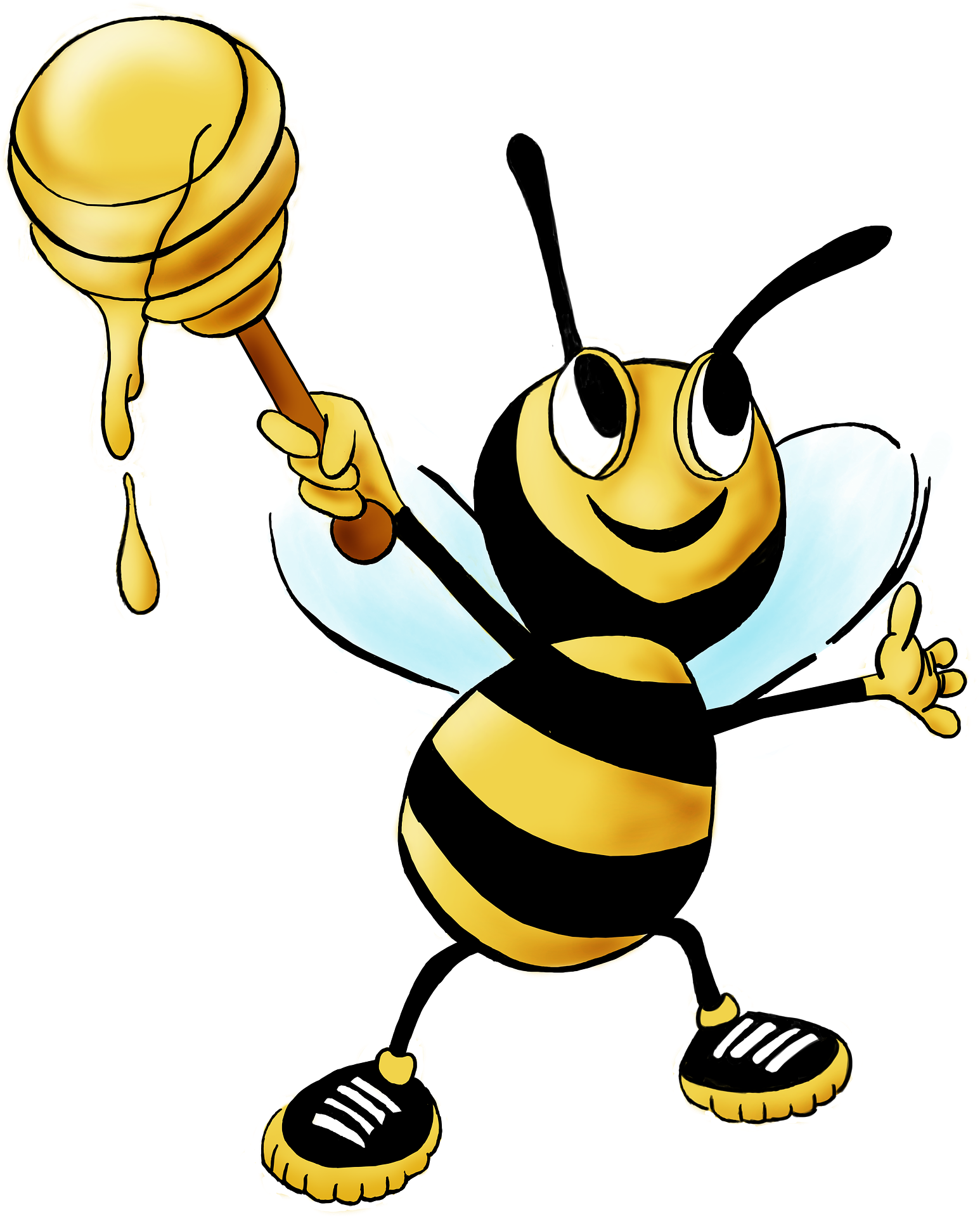Be Not Afraid Of Going Slowly Be Afraid Only Of Standing - Honey Bee Clip Art Free - Free Transparent PNG Clipart Images Download. - Transparent PNG Free Download