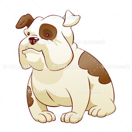 British Bulldog Tattoo Design - Toy Bulldog - Free Transparent PNG Clipart Images Download. - Transparent PNG Free Download