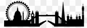 Oltre 1000 Idee Su London Skyline Tattoo Clipart - London Skyline Silhouette Simple - Free Transparent PNG Clipart Images Download. - Transparent PNG Free Download