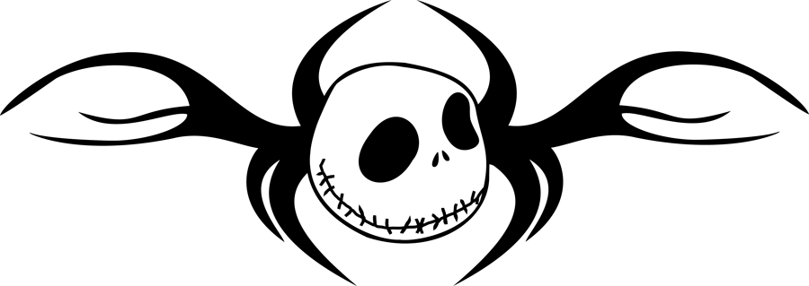 Jack Skellington Tattoo By Shrouderofshadows - Jack Skellington - Free Transparent PNG Clipart Images Download. - Transparent PNG Free Download