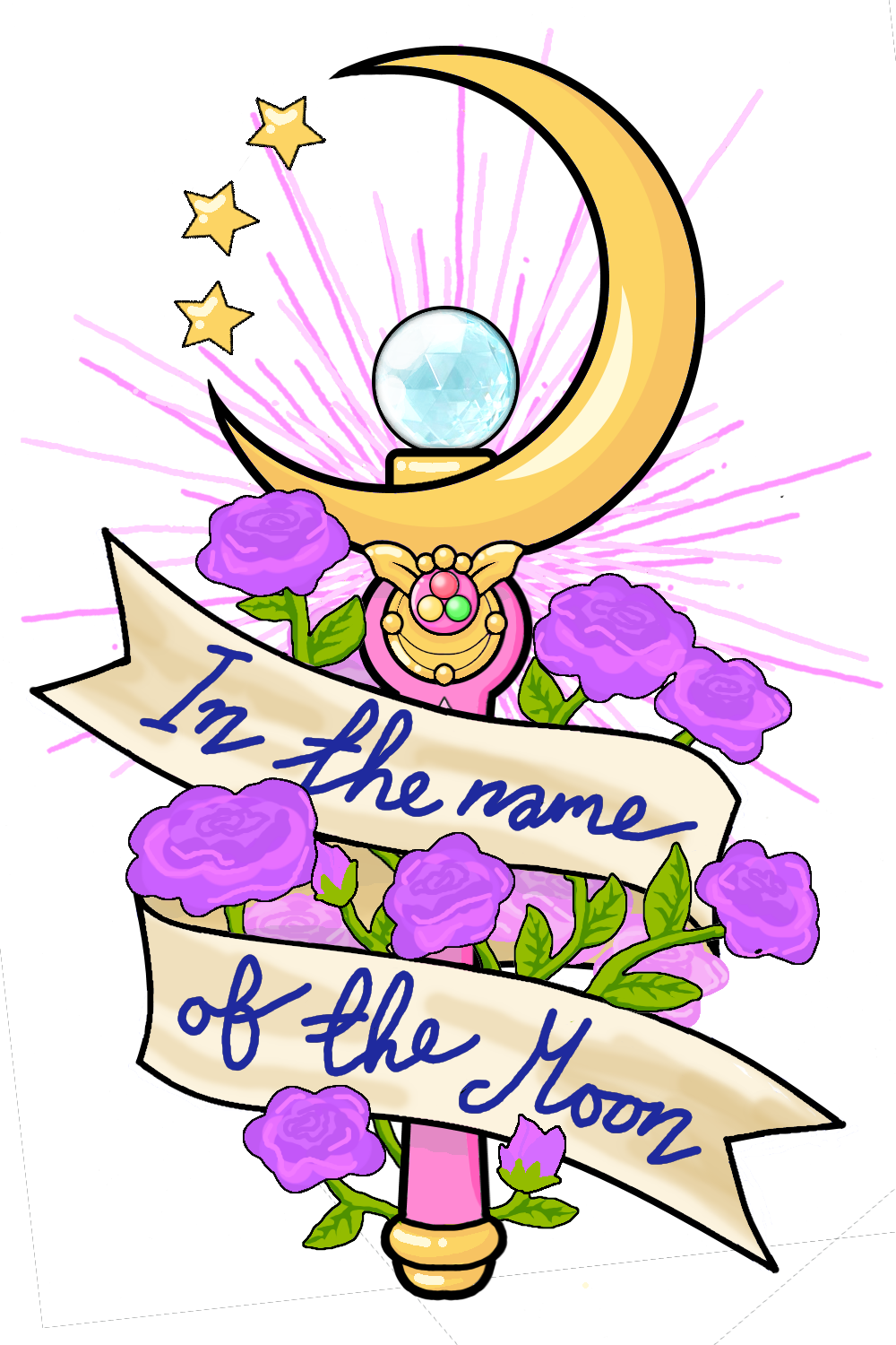 “ If I Were To Get Sailor Moon Themed Thigh Tattoos - Sailor Moon Png Tatoo - Free Transparent PNG Clipart Images Download. - Transparent PNG Free Download