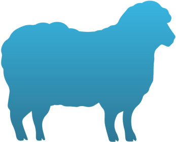 Sheep Temporary Tattoo - Sheep Stencil - Free Transparent PNG Clipart Images Download. - Transparent PNG Free Download