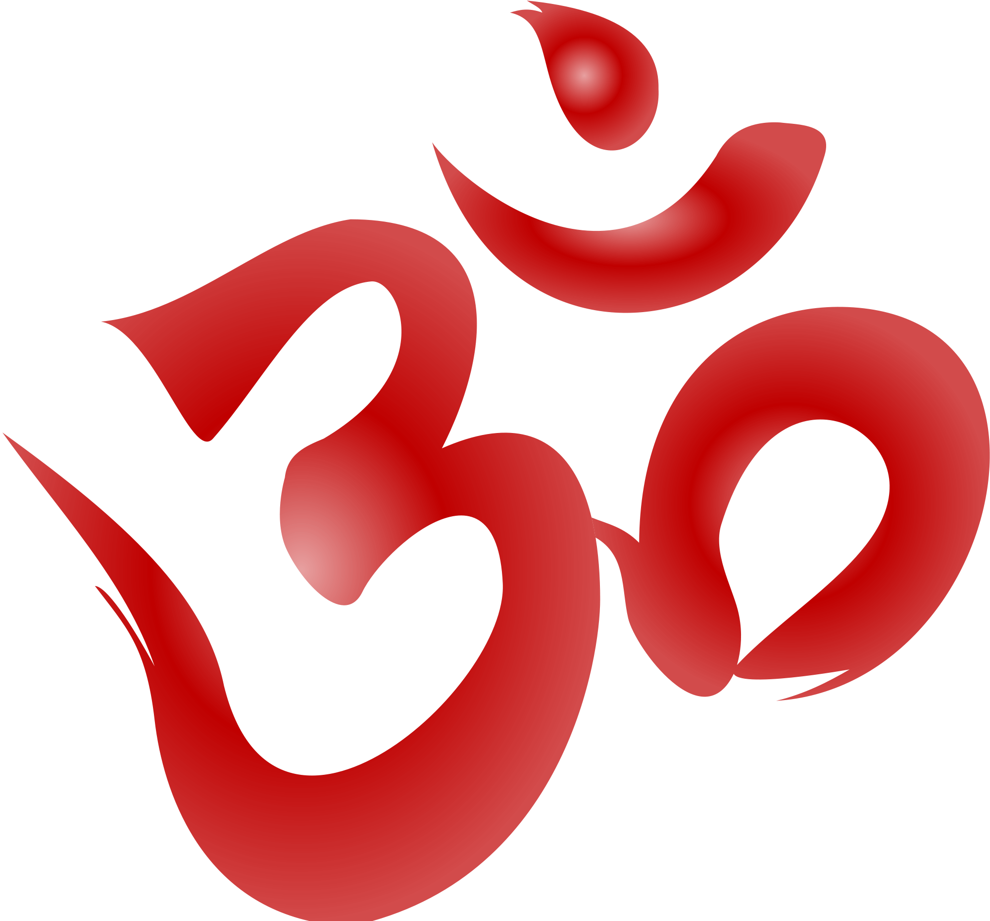 Wikipedia, The Free Encyclopedia - Hinduism Symbol In Red - Free Transparent PNG Clipart Images Download. - Transparent PNG Free Download
