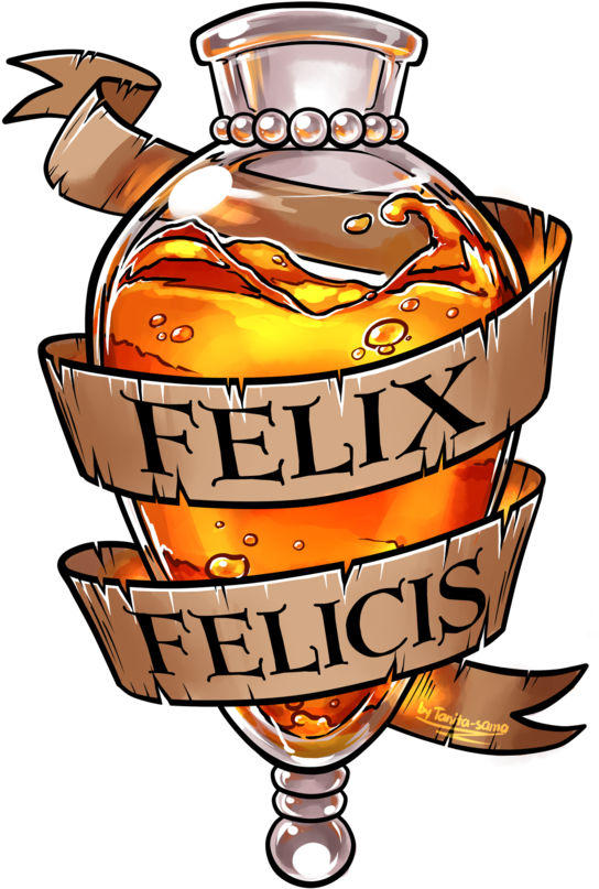 Tanita Sama 33 7 Felix Felicis Tattoo Design Commission - Art - Free Transparent PNG Clipart Images Download. - Transparent PNG Free Download