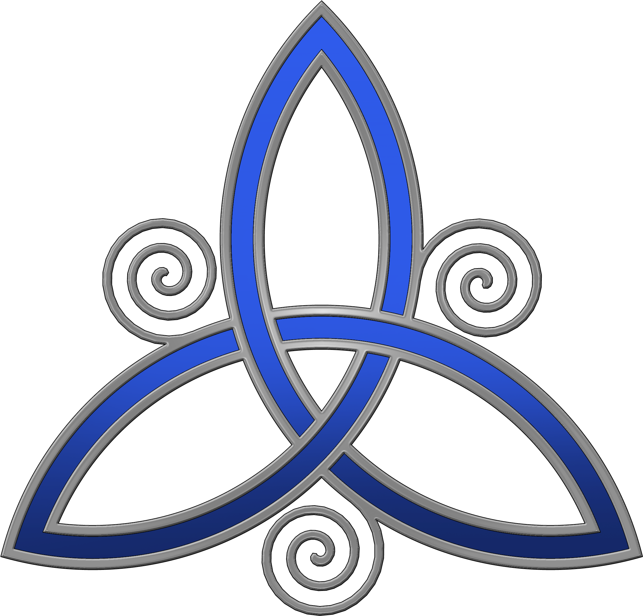 Trinity Tattoo Designs - Scottish Symbol For Father And Daughter - Free Transparent PNG Clipart Images Download. - Transparent PNG Free Download