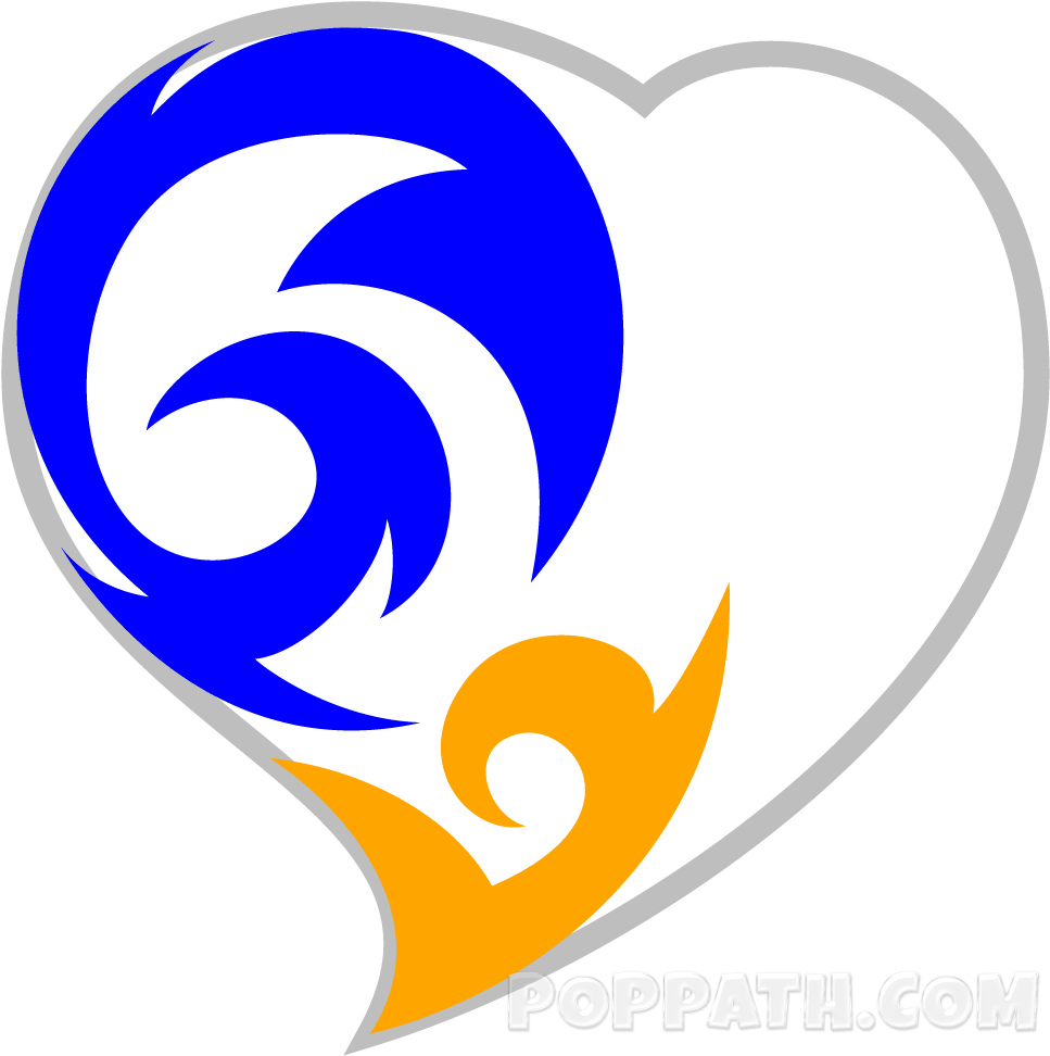 Therefore, A Heart Tribal Tattoo Represents Affection - Emblem - Free Transparent PNG Clipart Images Download. - Transparent PNG Free Download