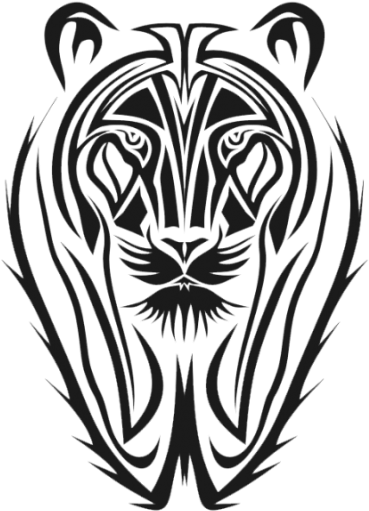 Tribal Tiger Tattoos Old Png Png Images - Portable Network Graphics - Free Transparent PNG Clipart Images Download. - Transparent PNG Free Download
