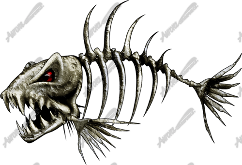Skeleton Fish Art I Dig Pinterest Skeletons, Fish And - Fish Skeleton Drawings - Free Transparent PNG Clipart Images Download. - Transparent PNG Free Download