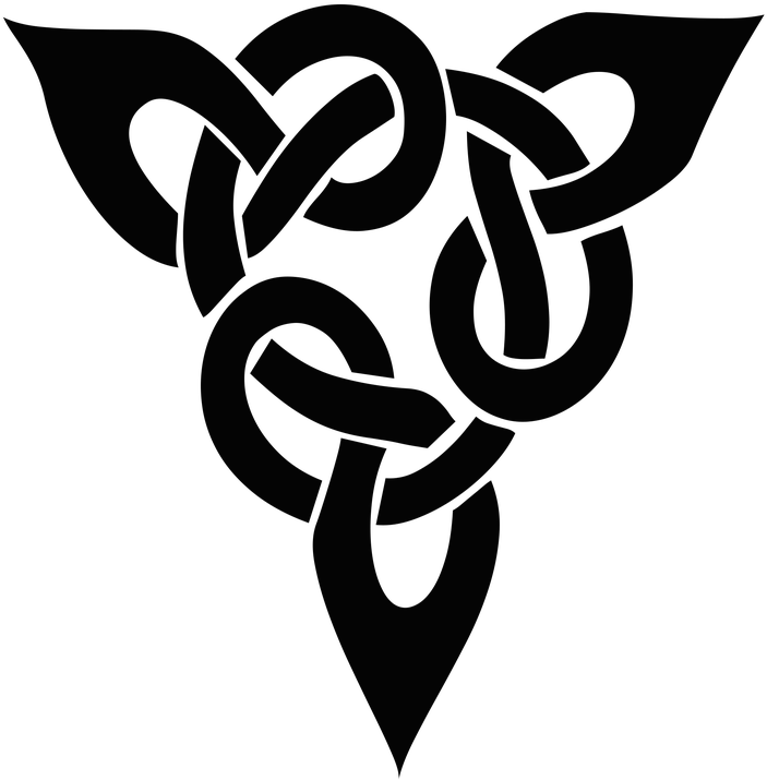 Rose Tattoo Png 9, Buy Clip Art - Celtic Knot Silhouette - Free Transparent PNG Clipart Images Download. - Transparent PNG Free Download