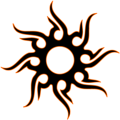 Tribal Sun Tattoo Download Png Images - David Star 8 Points - Free Transparent PNG Clipart Images Download. - Transparent PNG Free Download