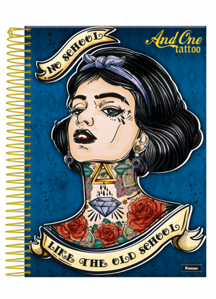 Cuaderno Universitario De And One Tattoo - Notebook - Free Transparent PNG Clipart Images Download. - Transparent PNG Free Download