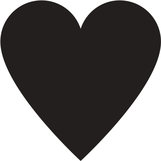 Heart Tattoos Amazing Image Download - Heart Silhouette - Free Transparent PNG Clipart Images Download. - Transparent PNG Free Download