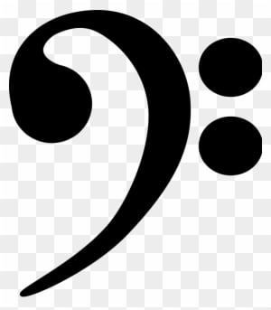 Bass Clef Tattoo - Bass Clef Clipart - Free Transparent PNG Clipart Images Download. - Transparent PNG Free Download