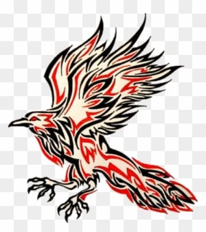 Gothic Tattoos Clipart Bird - Red-tailed Hawk - Free Transparent PNG Clipart Images Download. - Transparent PNG Free Download