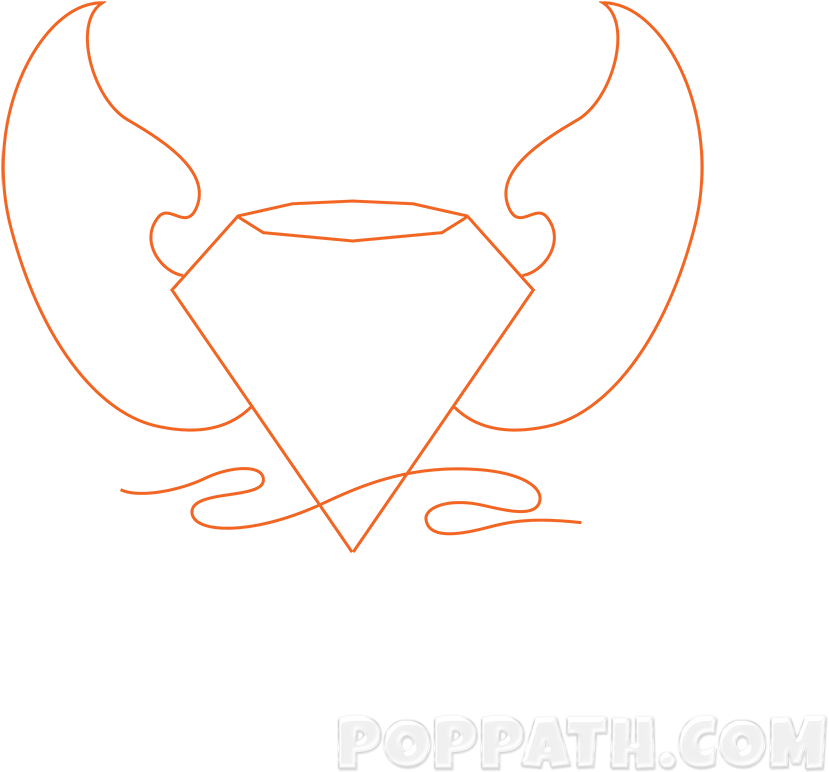 How To Draw A Diamond Tattoo Pop Path - Sketch - Free Transparent PNG Clipart Images Download. - Transparent PNG Free Download