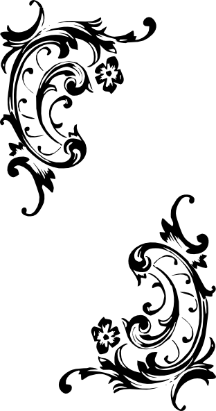Tattoo Decorative Pattern Clip Art - Baroque .png - Free Transparent PNG Clipart Images Download. - Transparent PNG Free Download