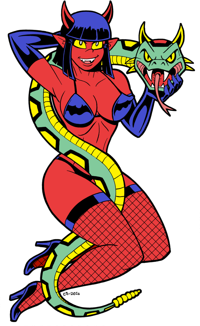 Belinda Tattoo Design By Curtsibling - Cartoon - Free Transparent PNG Clipart Images Download. - Transparent PNG Free Download