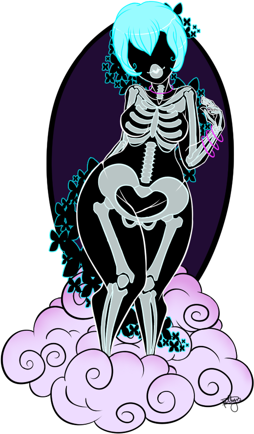 Calavera By Sym-pathy - Illustration - Free Transparent PNG Clipart Images Download. - Transparent PNG Free Download