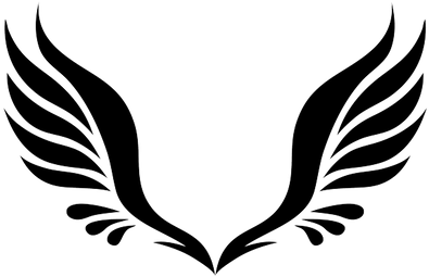 Simple Angel Wings Tattoo - Angel Wings Clipart - Free Transparent PNG Clipart Images Download. - Transparent PNG Free Download