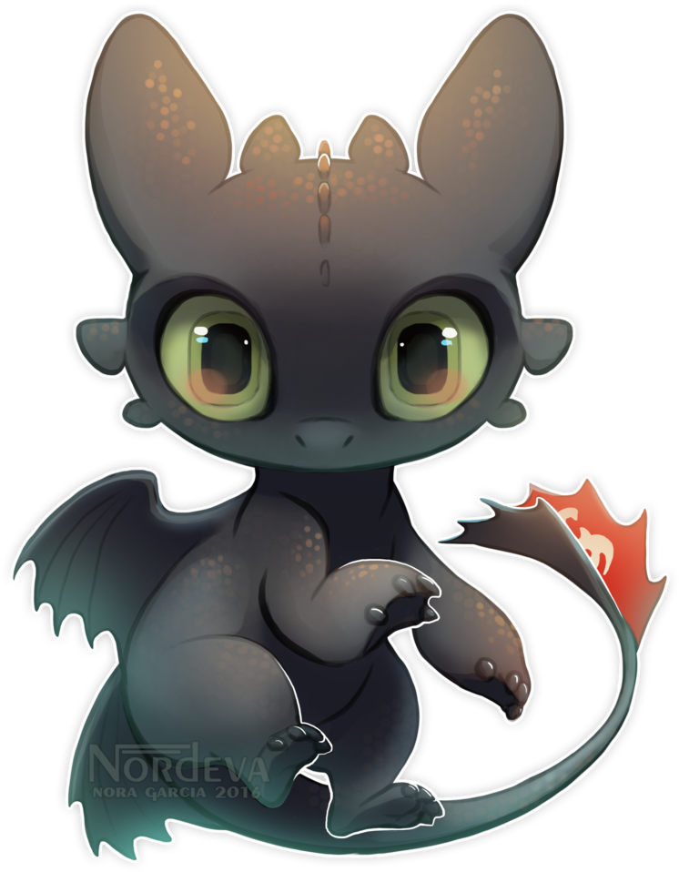 Cute Baby Dragon Tattoo Download Cute Baby Dragon Tattoo - Toothless Chibi - Free Transparent PNG Clipart Images Download. - Transparent PNG Free Download