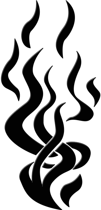 Rose Tattoo Png 17, Buy Clip Art - Silueta De Fuego Png - Free Transparent PNG Clipart Images Download. - Transparent PNG Free Download