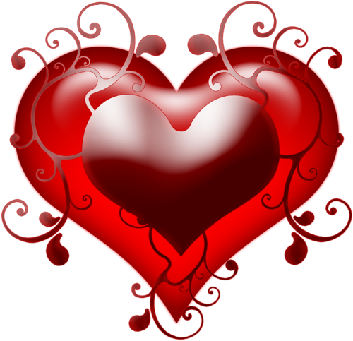 Double Heart Tattoos For Women - Kalp Resmi Hareketli - Free Transparent PNG Clipart Images Download. - Transparent PNG Free Download