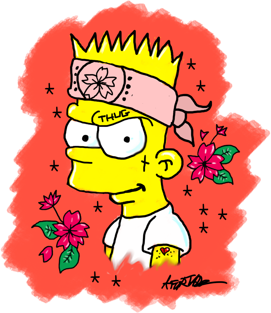 Gang Bart Tattoo By Matanca Gang Bart Tattoo By Matanca - Gang Bart - Free Transparent PNG Clipart Images Download. - Transparent PNG Free Download