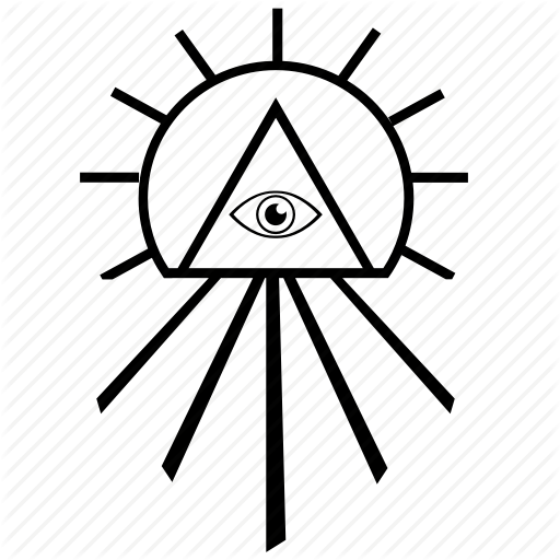 All-seeing Eye Pyramid Symbol - Illuminati Triangle - Free Transparent PNG Clipart Images Download. - Transparent PNG Free Download