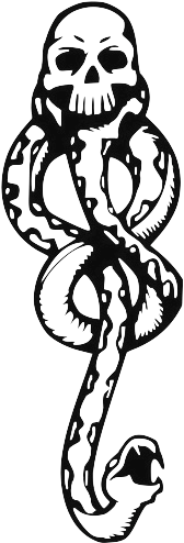 Transparent Death Eater Tattoo More - Death Mark Harry Potter - Free Transparent PNG Clipart Images Download. - Transparent PNG Free Download