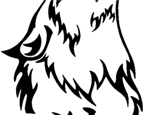 Wolf Tattoos Png Transparent Images - Simple Wolf Howling Drawing - Free Transparent PNG Clipart Images Download. - Transparent PNG Free Download